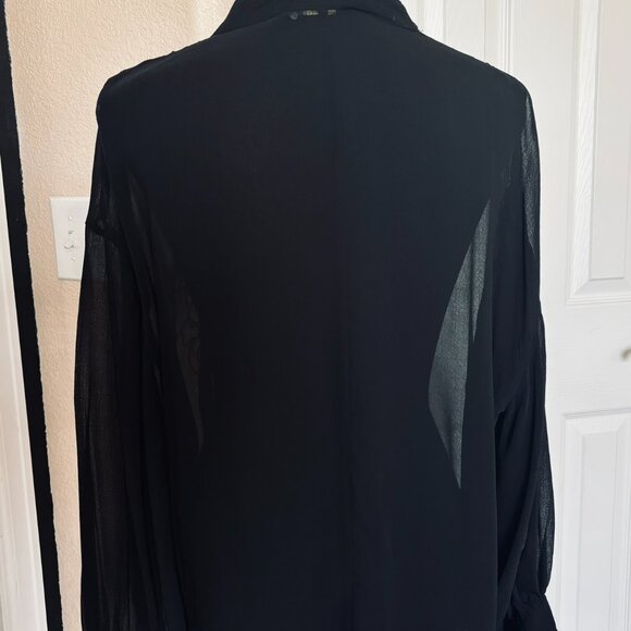 ZARA Black with Embroidery Detail - Picture 2 of 3